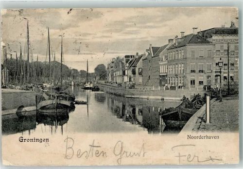 Groningen 1925 Hafen