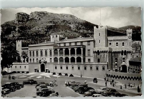 Monaco 1958 Schloss Auto Oldtimer