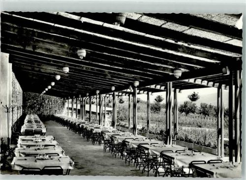 Badacsonytomaj Foto AK Gasthaus der Gewerkschaften