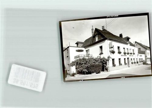 Burg Gasthaus zur Post Ort handschriftlich Foto Orginal aus Archiv eines Ansichtskartenverlags