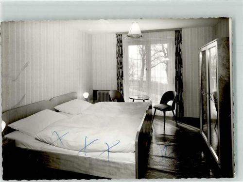 Nußdorf Foto Original aus Archiv eines Ansichtskartenverlags Pension Zolg Striche a. d. Vorderseite Ort handschriftlich