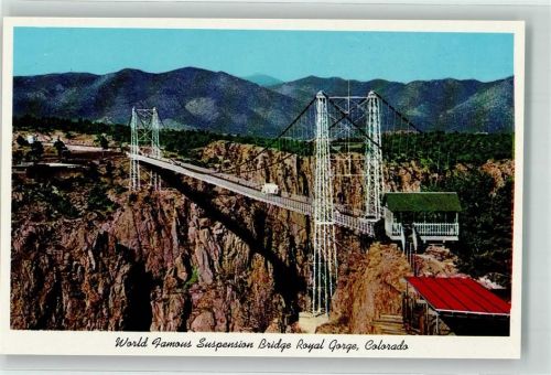 Colorado Springs World Famos Suspension Bridge Royal Gorge