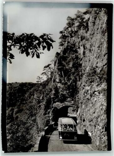 79774 W7892 Albbruck FOTO KEINE AK Foto Original aus Archiv eines Ansichtskartenverlags Albtal Omnibus Ort handschriftlich