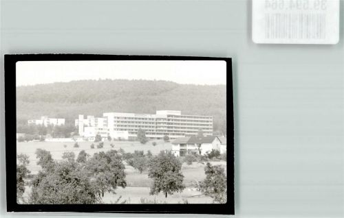 Erlenbach Ort handschriftlich Krankenhaus Foto Original aus Archiv eines Ansichtskartenverlags