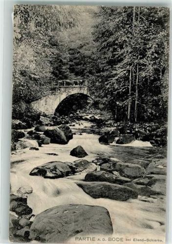 Elend 1910 An der Bode