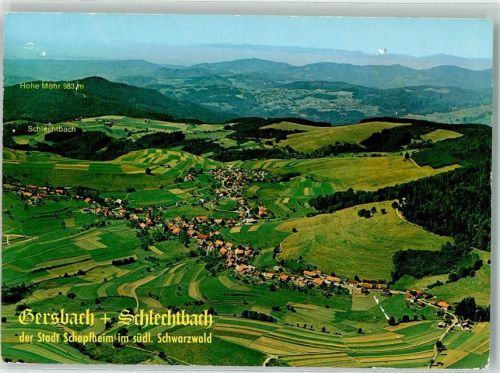 Gersbach Fliegeraufnahme Schlechtbach