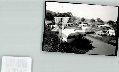 Staufen Camingplatz Foto Original aus Archiv eines Ansichtskartenverlags