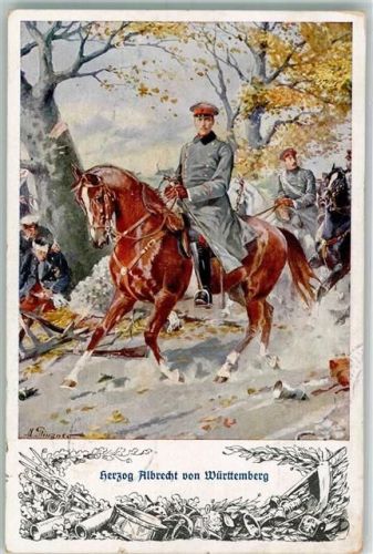 1916 Herzog Albrecht Uniform Soldatenfürsorge