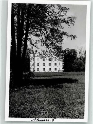 Ahrensburg Zum Schloßpark Ort handschriftlich Foto Original aus Archiv eines Ansichtskartenverlags