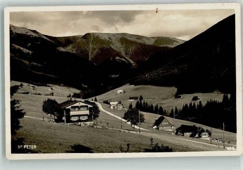 Svaty Petr St. Peter 1929 Foto AK
