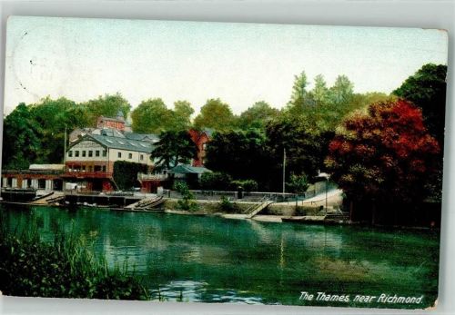 Richmond 1910 Gasthaus the thames