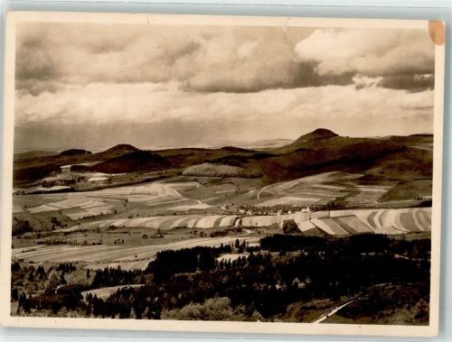 36129 W6412 Wasserkuppe , Kr Fulda Gebrauchsspuren Wasserkuppe Gasthaus Stempel Foto AK