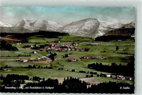Simmerberg Foto W. Roeßler Rindalphorn u. Hochgrat