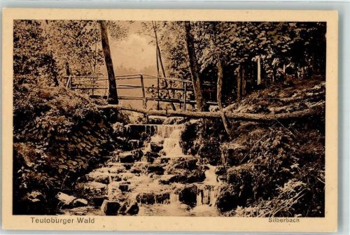 Berlebeck Teutoburger Wald Silberbach Ort handschriftlich