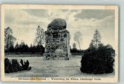 29328 W3105 Müden , Örtze - Hermann-Löns-Denkmal Wietzerberg