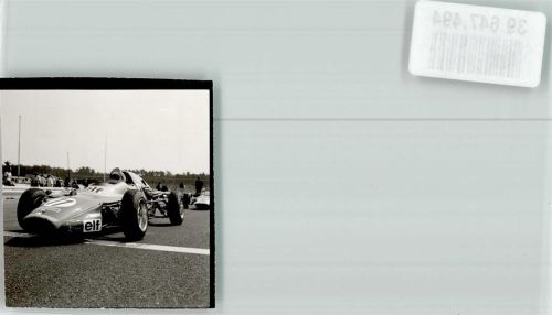 Hockenheim Rennwagen in der Startaufstellung auf dem Hockenheimring Foto Orginal aus Archiv eines Ansichtskartenverlags Ort handschriftlich