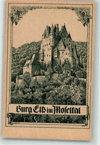 Wierschem sign. Lenz W. Die Burg Elz