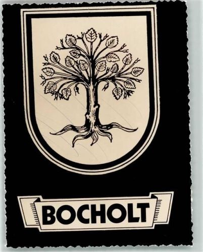 46395 W4290 Bocholt FOTO KEINE AK Wappen Foto Original aus Archiv eines Ansichtskartenverlags Ort handschriftlich