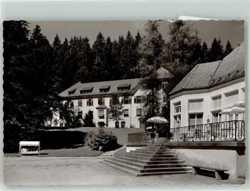 88316 W7972 Überruh FOTO KEINE AK Sanatorium Ort handschrfitlich Foto Original aus Archiv eines Ansichtskartenverlags