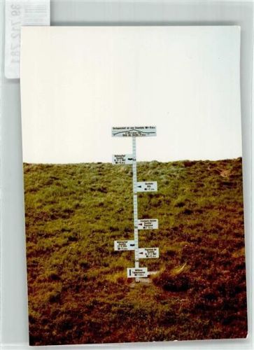 Tossens Foto Original aus Archiv eines Ansichtskartenverlags Pegelanzeiger Ort handschriftlich