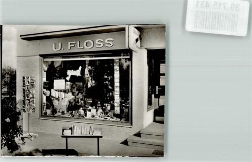 Bad Waldliesborn Ursula Floss Kunsthandwerk Bürobedarf Buchhandlung Ort handschriftlich Foto Original aus Archiv eines Ansichtskartenverlags