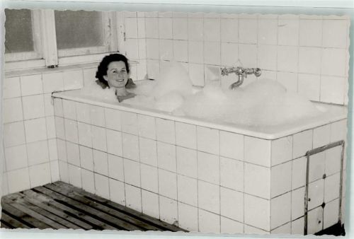 Bad Grönenbach Kurheim Ort handschriftlich Foto Original aus Archiv eines Ansichtskartenverlags
