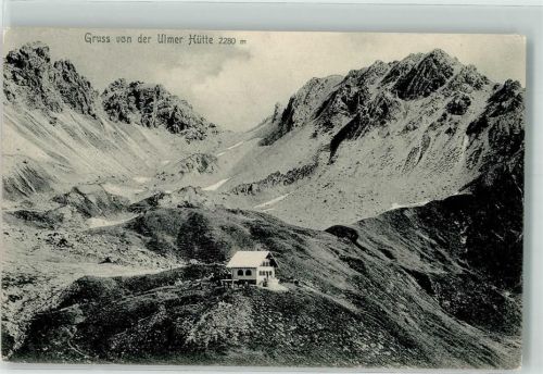 Ulmer Hütte 1906 Hüttenstempel