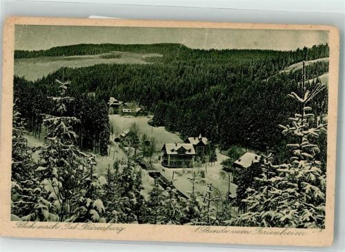 Bärenburg Winter Ortsteil von Altenberg Verlag Brück & Sohn