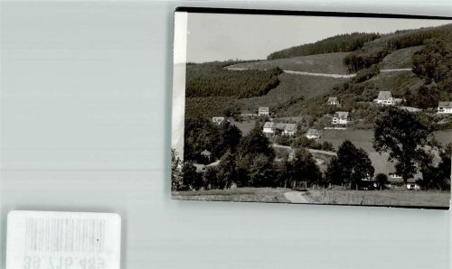 Oberkirchen Ort handschriftlich Foto Original aus Archiv eines Ansichtskartenverlags
