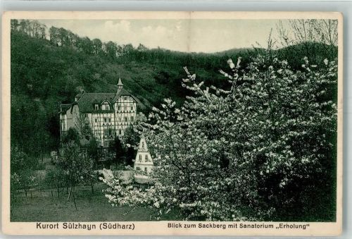 99755 O5508 Sülzhayn Gebrauchsspuren Sanatorium Erholung