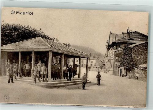 Saint-Maurice 1918 Soldaten Uniform WK I