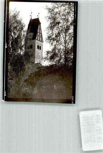 Dietenheim Kirche Ort handschriftlich Foto Original aus Archiv eines Ansichtskartenverlags