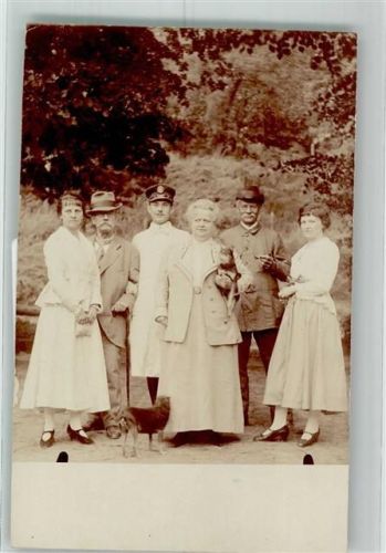 Gruppenfoto #Hund Privatfoto (Militär) Privatfoto AK