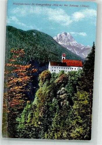 Schwaz St. Georgenberg Photochromiekarte Nr. 14208