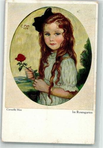 1923 Im Rosengarten Primus 5094 Kunst-Kenner-Karte