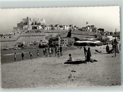 Peniscola Schwimmbad Strand Burg