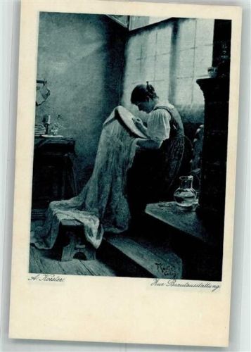 sign.Koester A. Frau Zur Brautausstattung Verlag Klio Nr.446