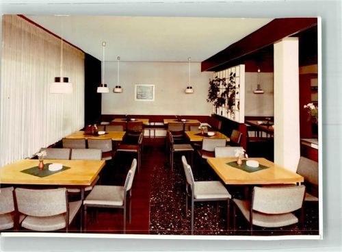 Sondern Pension Haus Voßsiepen Gaststube Foto Original aus Archiv eines Ansichtskartenverlags Ort handschriftlich
