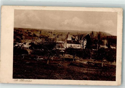 Saint-Thomas-la-Garde 1915 Kirhe Feldpost WK I 14. Res.Div.