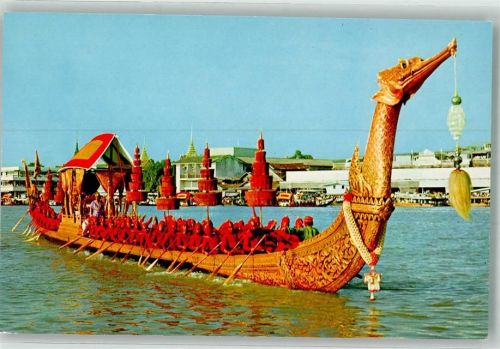 Bangkok Tracht The Suppanahongse Thai Royal State Barge