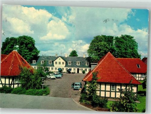 Ottensee Odense 1982 Foto AK Hotel Knudsens Gaard Auto