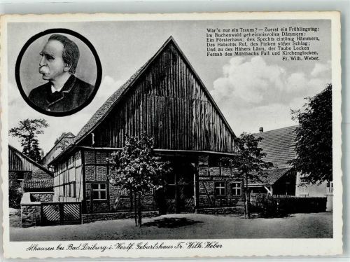 Alhausen Geburtshaus Wilh. Weber Gasthaus