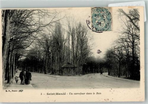 Saint-Mande 1906 Briefmarke Bildseite