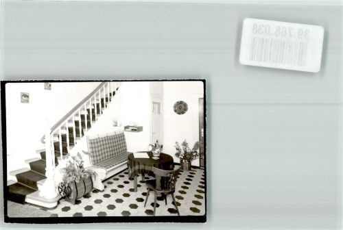 Beringhausen Flur und Treppe im Gasthaus Pohl Foto Original aus Archiv eines Ansichtskartenverlags Ort handschriftlich