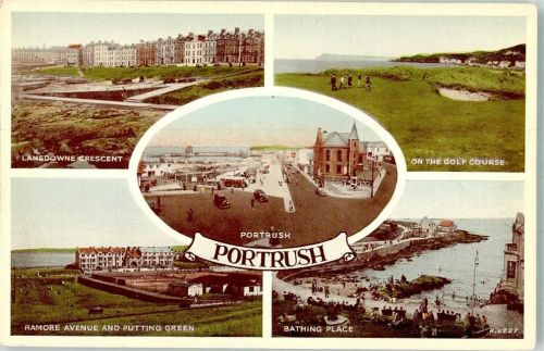 Antrim Portrush Golf Ramore Avenue Schwimmbad Auto