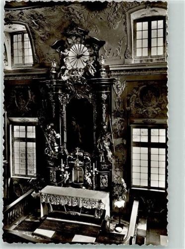 49751 W4475 Sögel Foto AK Kirche Kapelle Kloster Clemenswerth