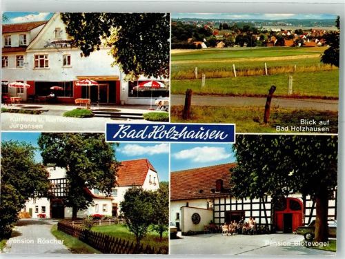 Holzhausen Kurhaus Pension Blotevogel Pension Röscher