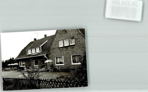 Sögel Foto Original aus Archiv eines Ansichtskartenverlags Gasthaus Jägerhof Ort handschriftlich