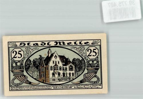 Melle 1920 25 Gutschein
