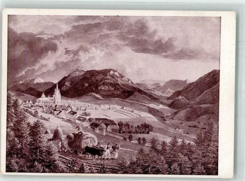 Mariazell 1938 Bild 18 Basilika Mariazell